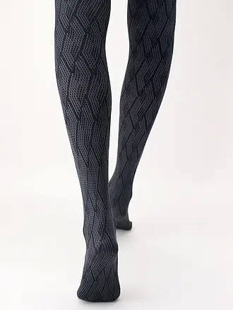 OROBLU | Collant mode JACQUARD DESIGN 60 DEN gris | grau